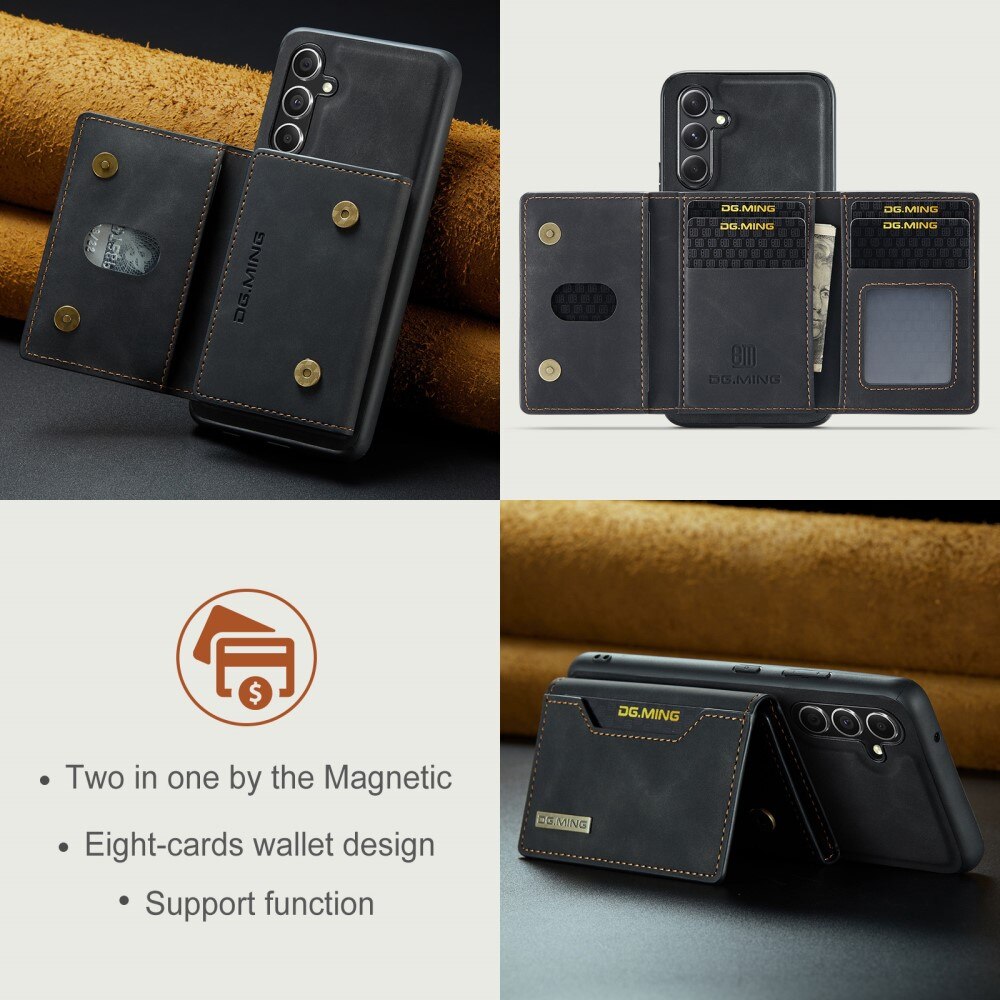 Magnetic Card Slot Case Samsung Galaxy A54 Sort