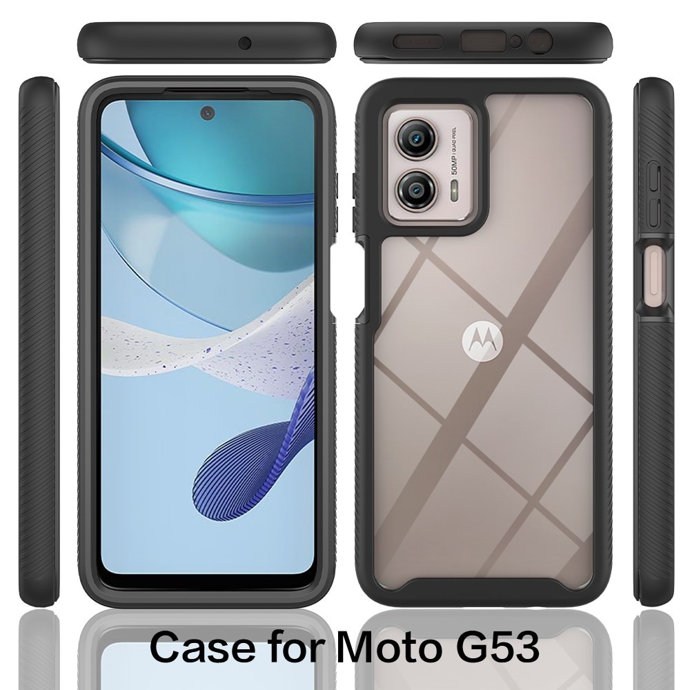 Full Protection Case Motorola Moto G53 sort