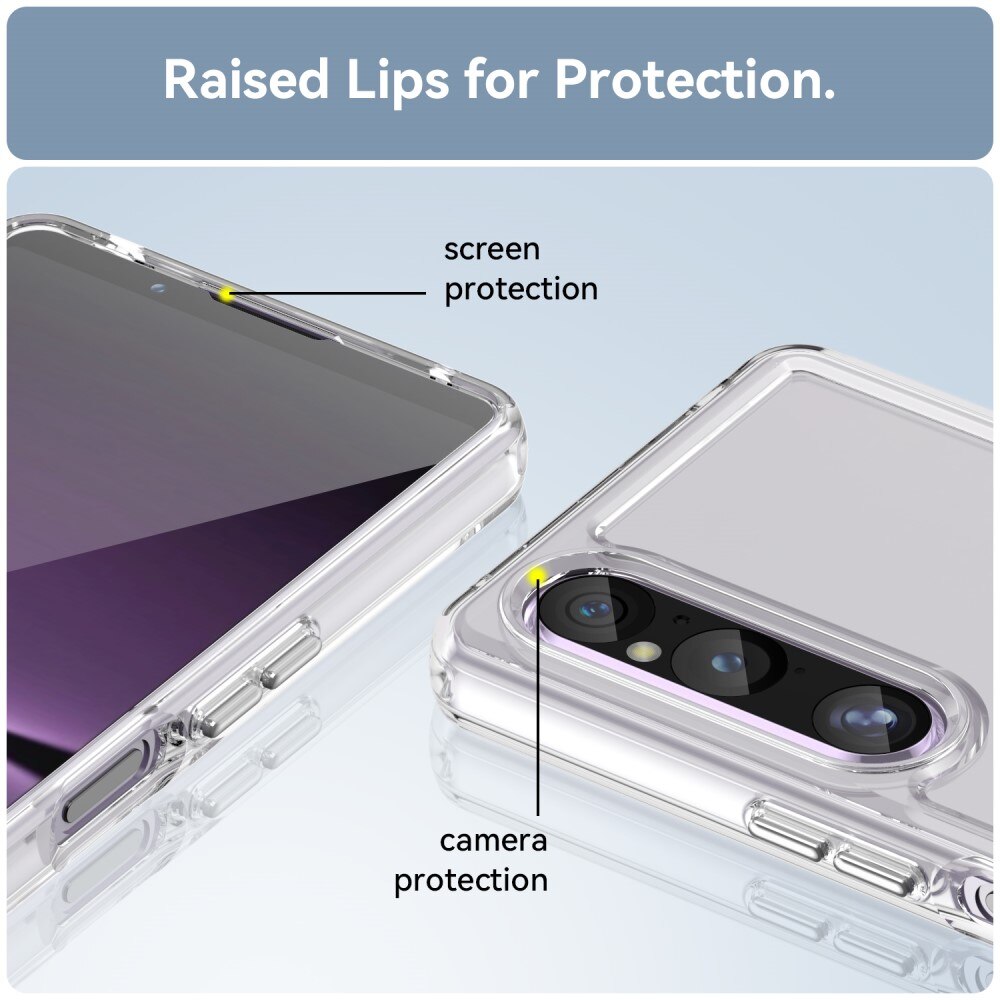 Crystal Hybrid Case Sony Xperia 1 V gennemsigtig