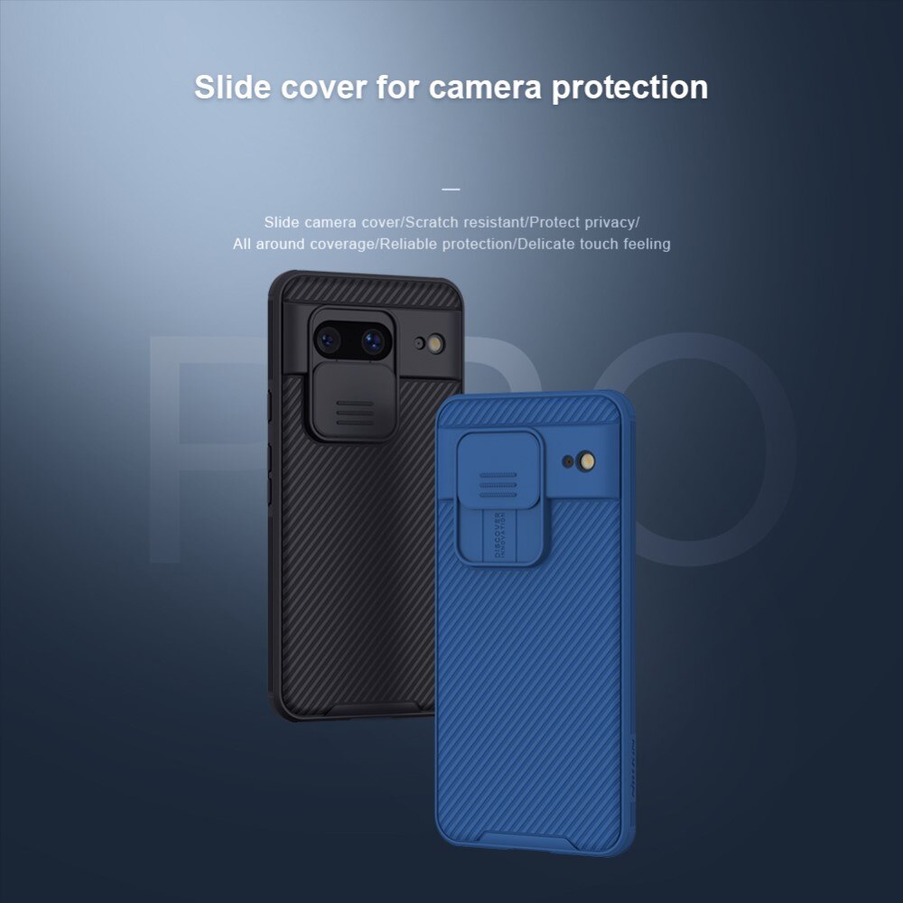 CamShield Cover Google Pixel 8 blå