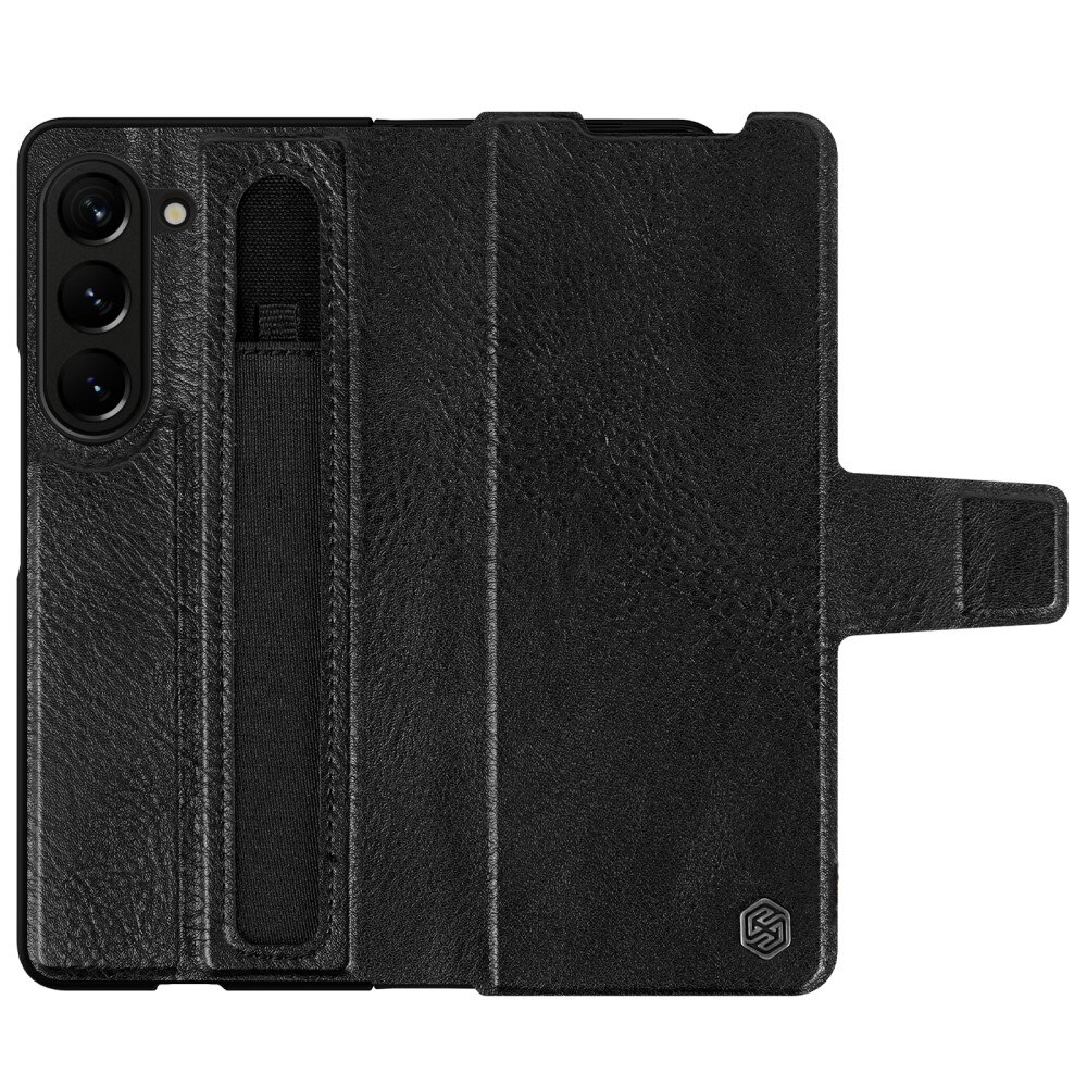 Leather Case with Pen Slot Samsung Galaxy Z Fold 5 sort