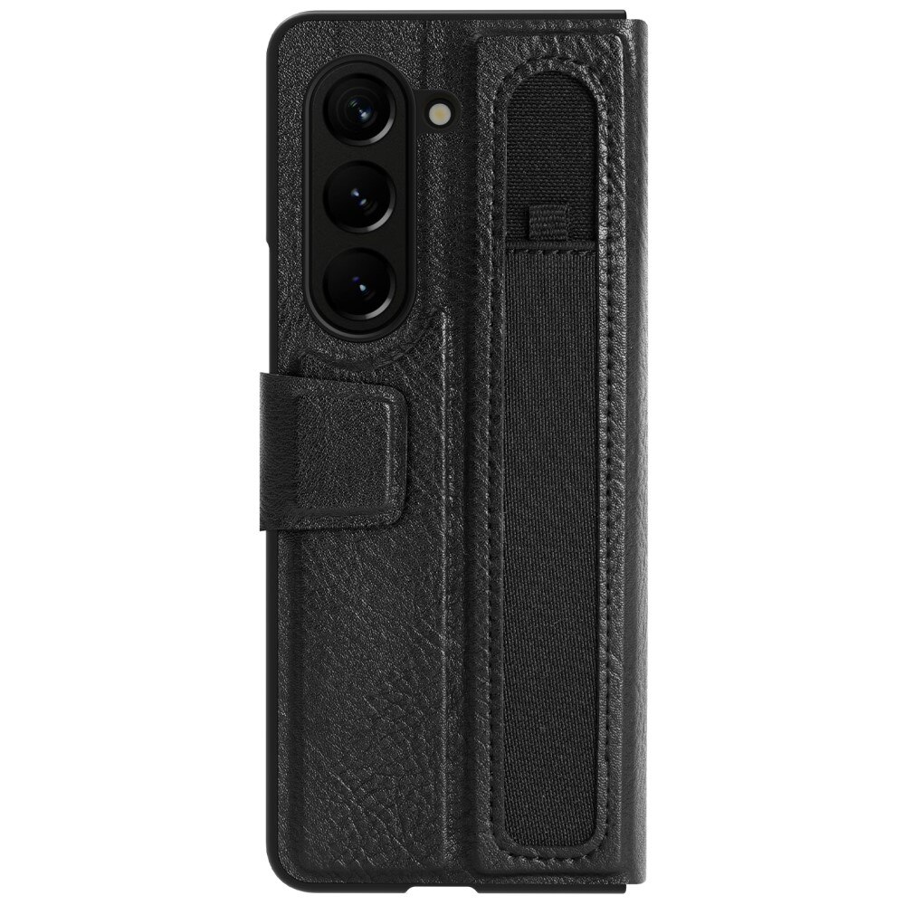 Leather Case with Pen Slot Samsung Galaxy Z Fold 5 sort