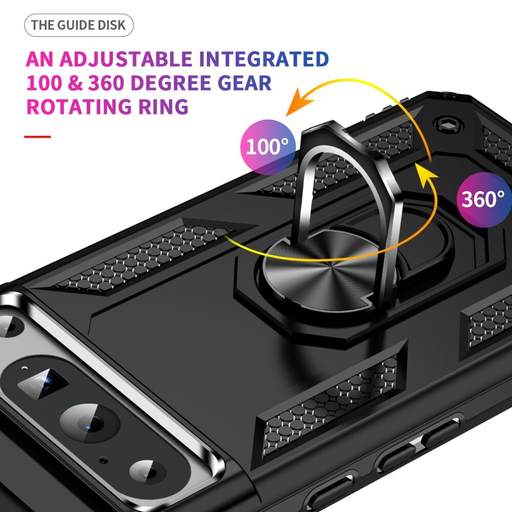 Hybridcover Tech Ring Google Pixel 8 Pro sort