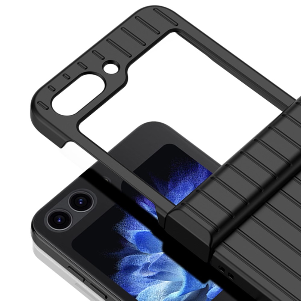 Stribet Hard Case Rubberized Hinge Protection Samsung Galaxy Z Flip 5 sort