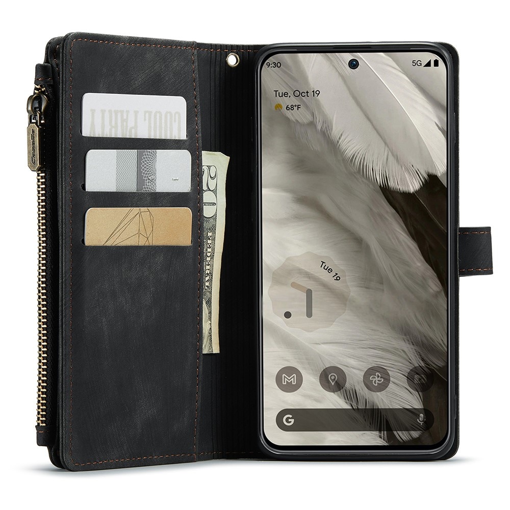 Zipper Wallet Google Pixel 8 sort