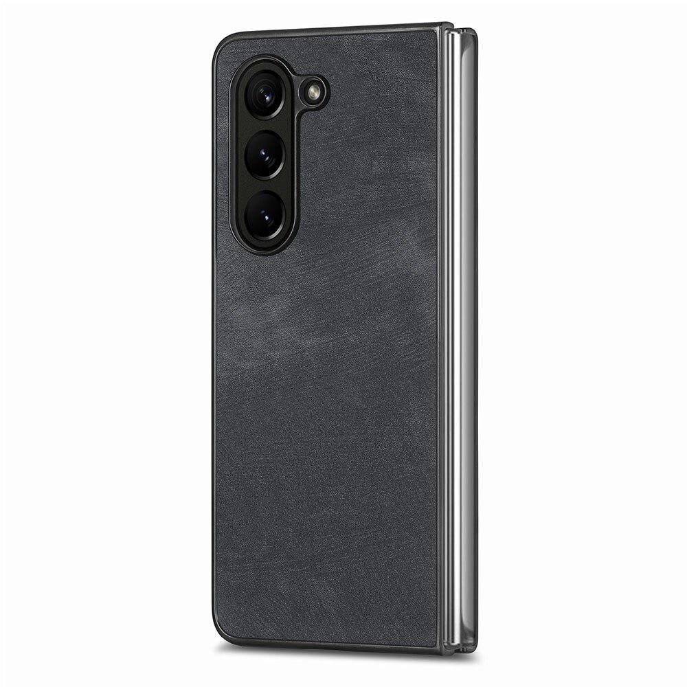 Lædercover Samsung Galaxy Z Fold 5 sort