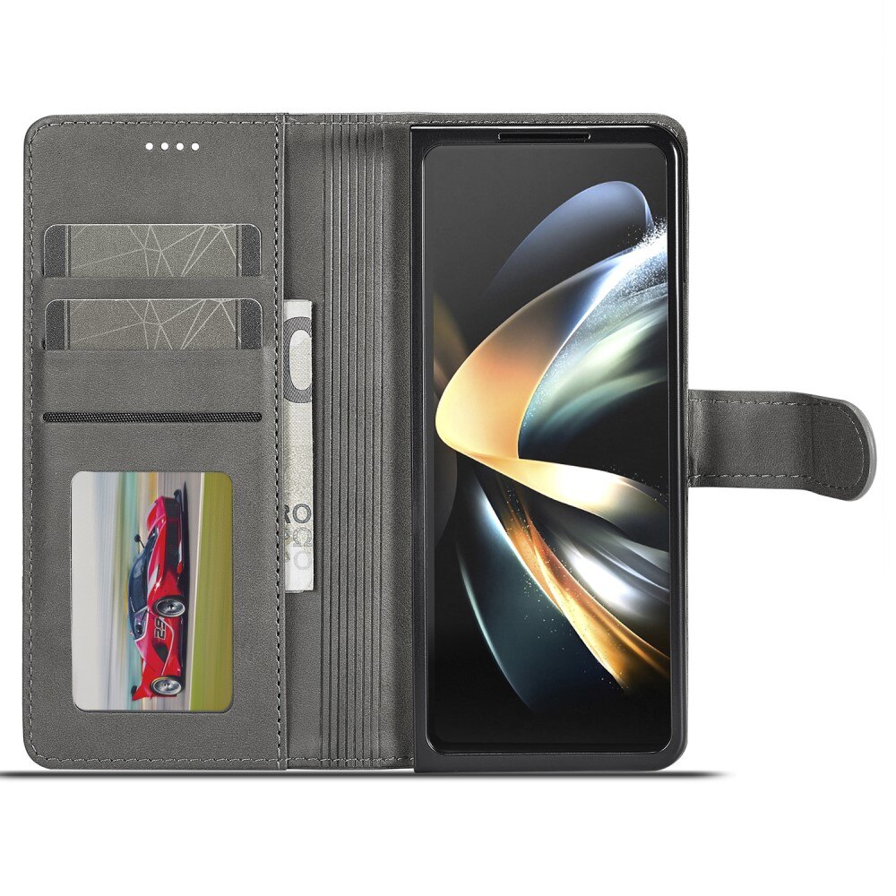 Tegnebogsetui Samsung Galaxy Z Fold 5 grå