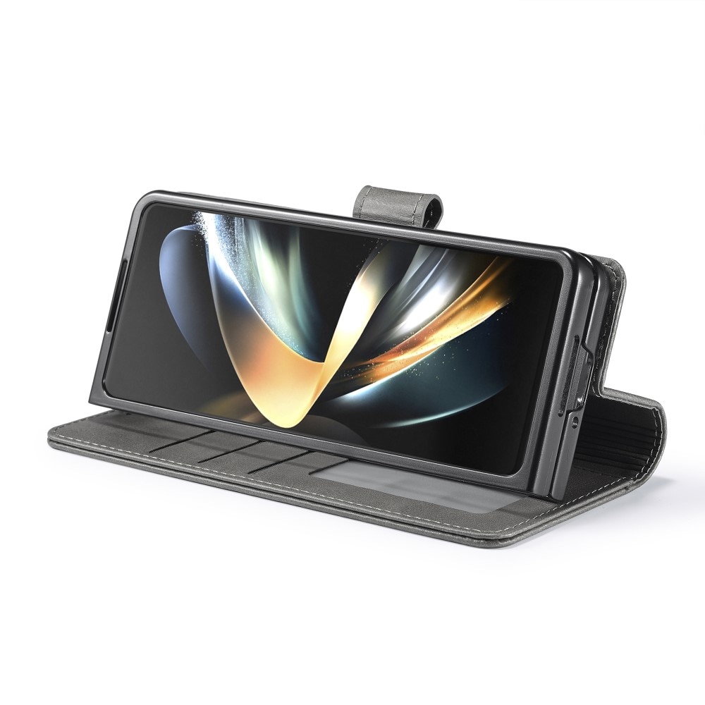 Tegnebogsetui Samsung Galaxy Z Fold 5 grå