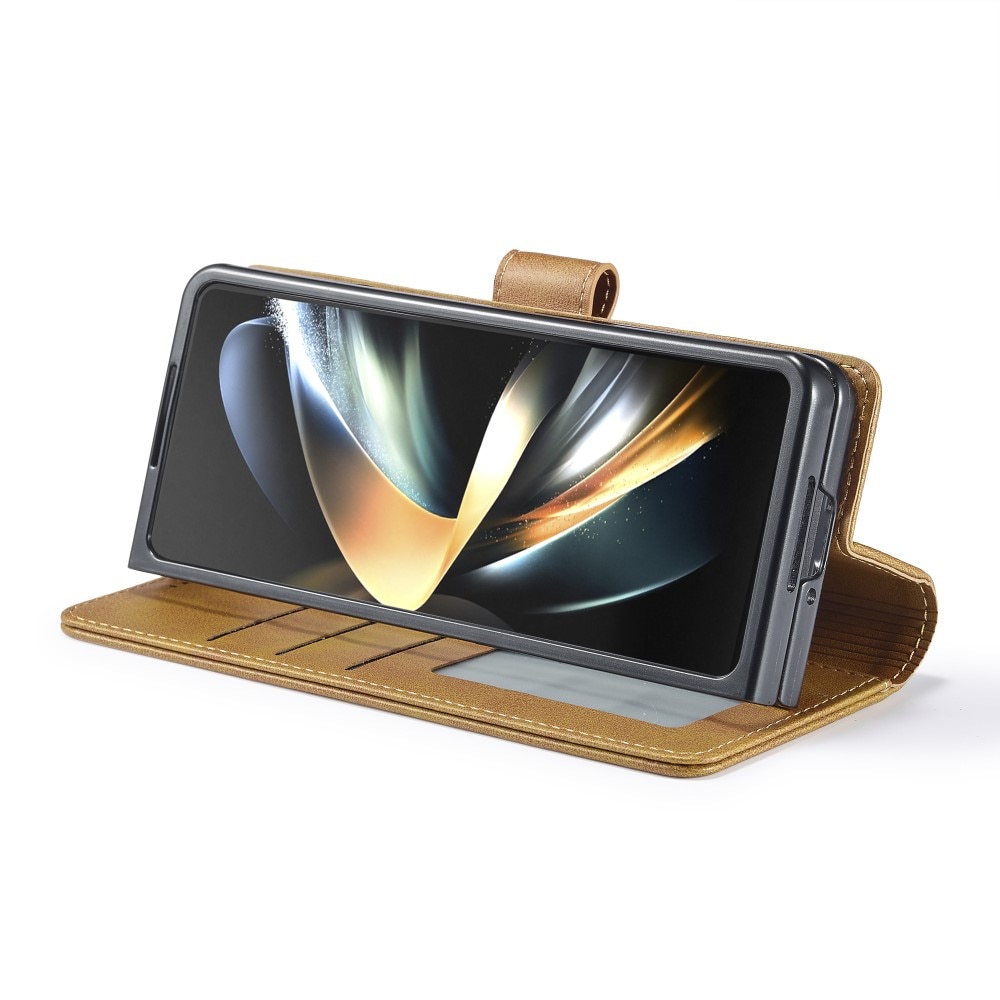 Tegnebogsetui Samsung Galaxy Z Fold 5 cognac