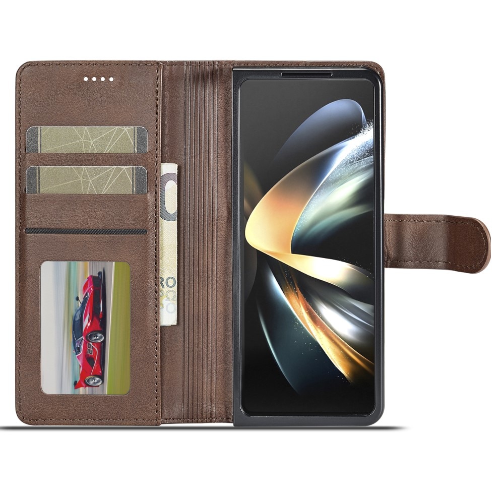 Tegnebogsetui Samsung Galaxy Z Fold 5 brun