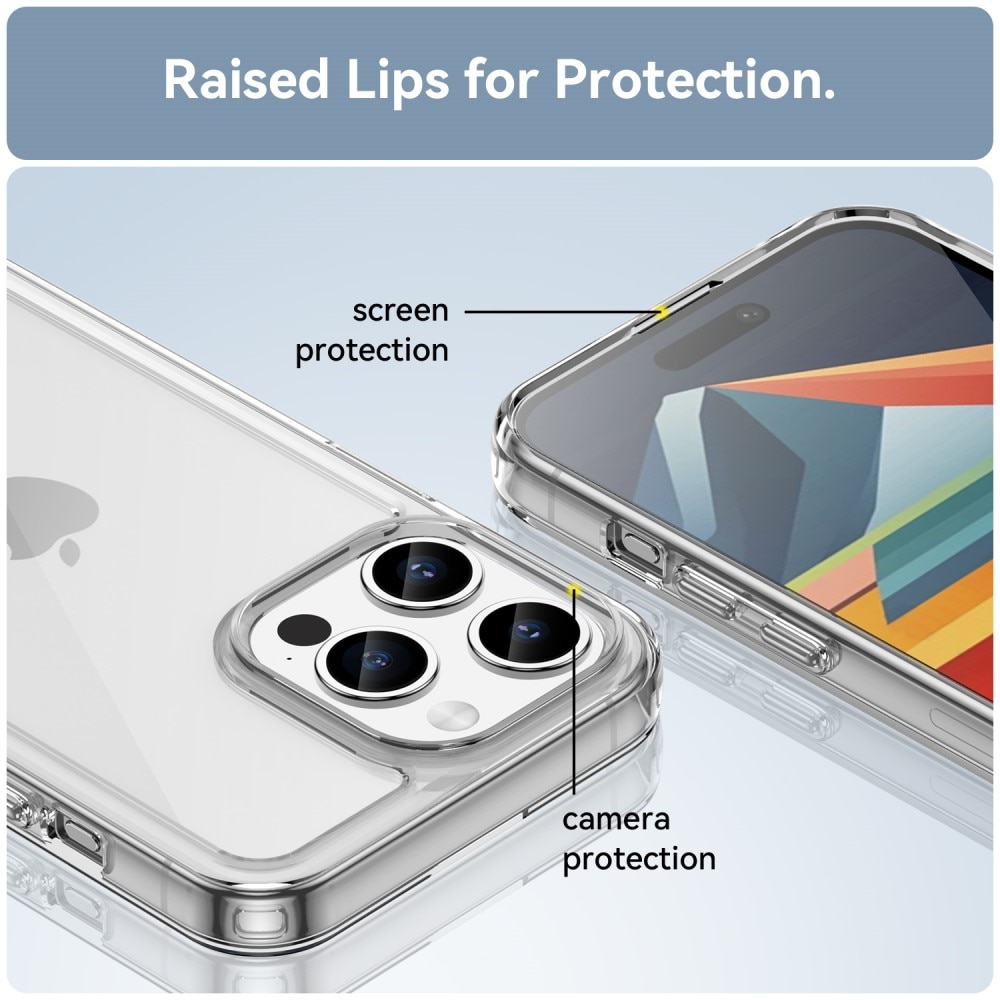iPhone 15 Pro Max Beskyttelsessæt Cover og Skærmbeskyttelse