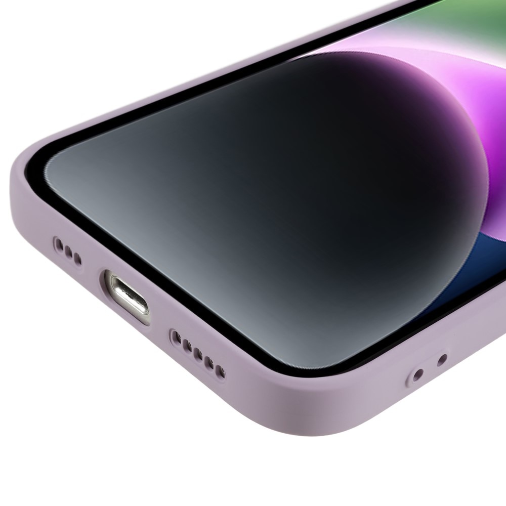 Stødsikker Cover TPU iPhone 15 Plus Lilla