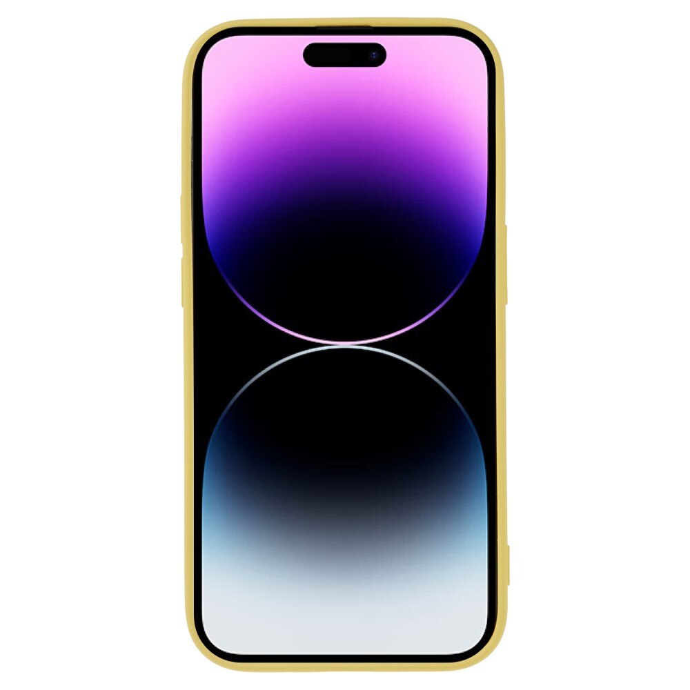 Stødsikker Cover TPU iPhone 15 Pro Gul