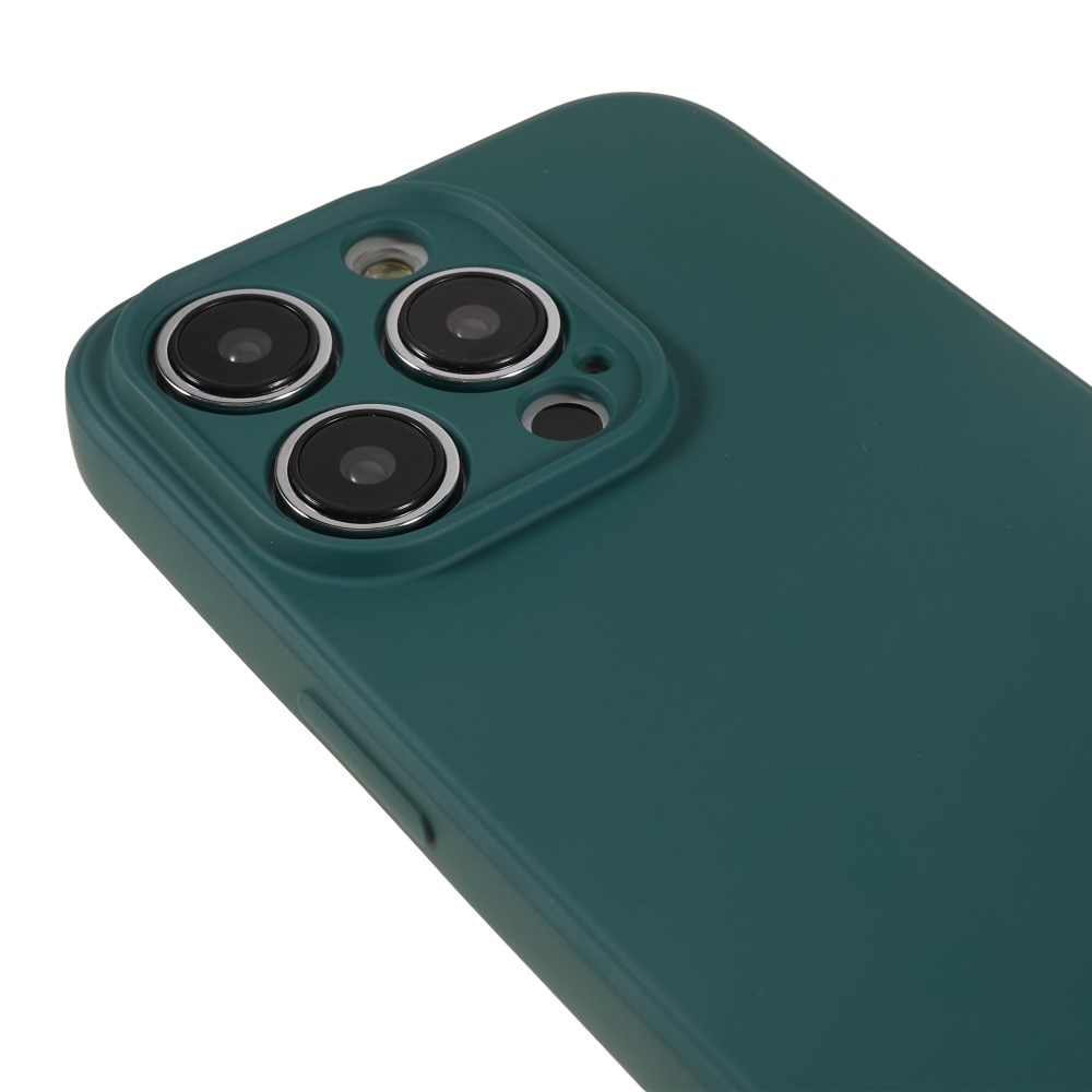 Stødsikker Cover TPU iPhone 15 Pro mørkegrøn
