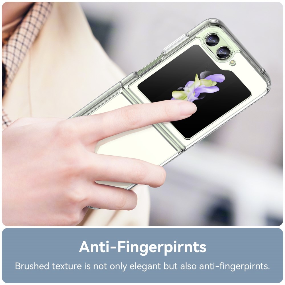 Hybridcover Samsung Galaxy Z Flip 5 Gennemsigtig