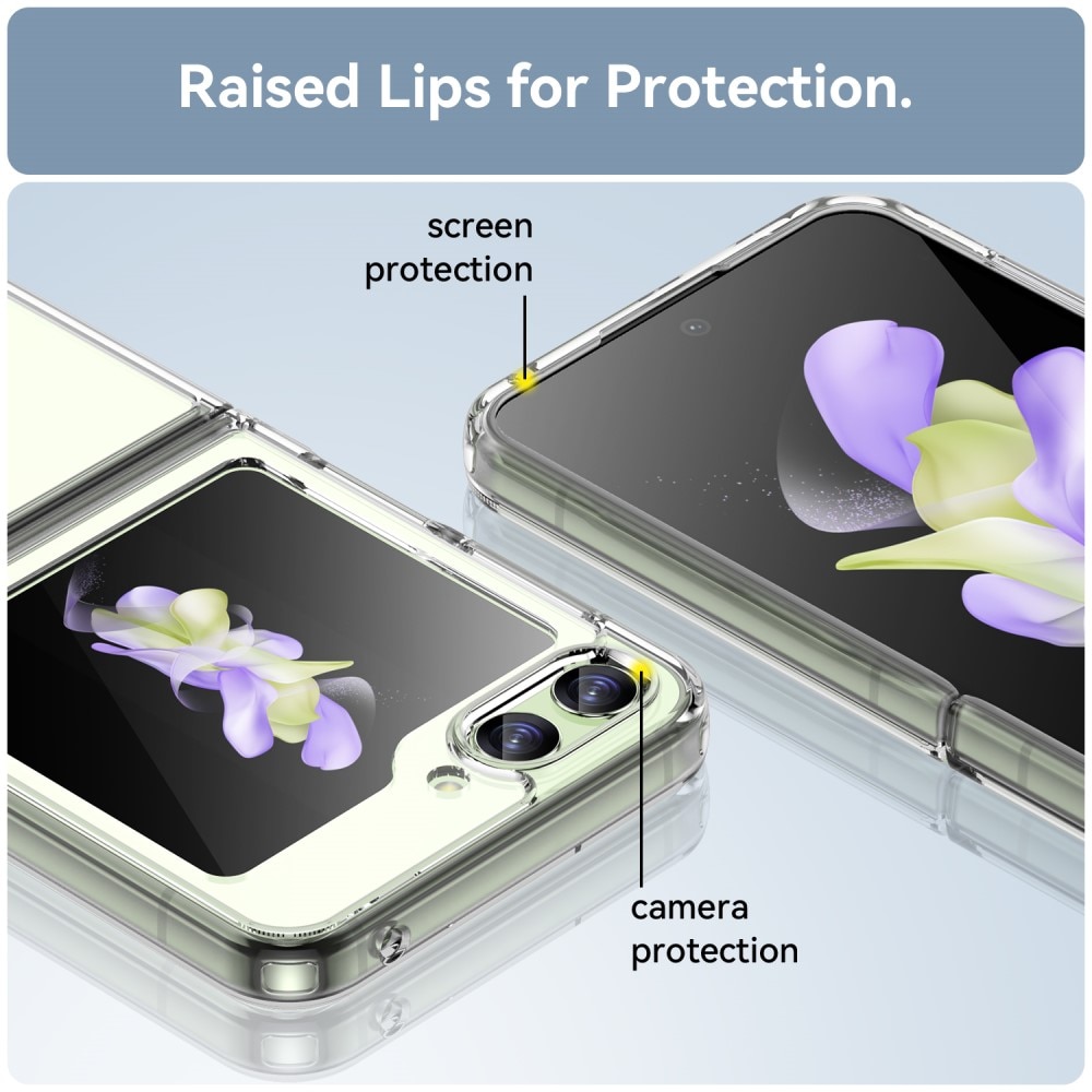 Crystal Hybrid Case Samsung Galaxy Z Flip 5 gennemsigtig