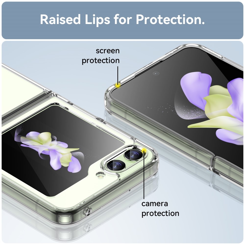 Hybridcover Samsung Galaxy Z Flip 5 Gennemsigtig