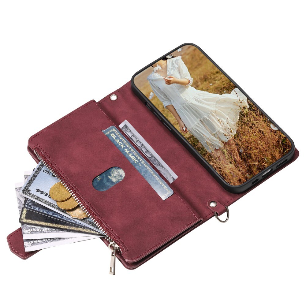 Pung Taske iPhone 15 Plus Quilted Hvid