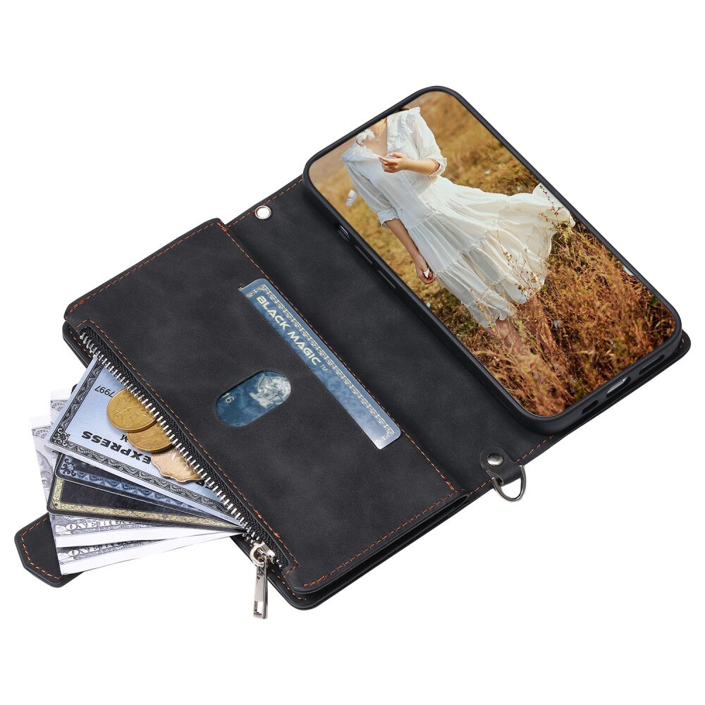 Pung Taske iPhone 15 Plus Quilted Sort