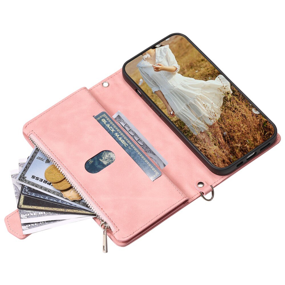 Pung Taske iPhone 15 Plus Quilted Sort