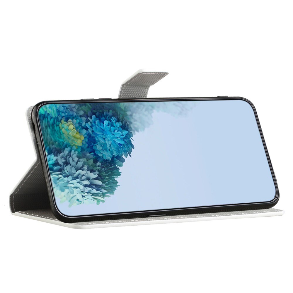 Mobiltaske Samsung Galaxy S23 FE sort sommerfugl
