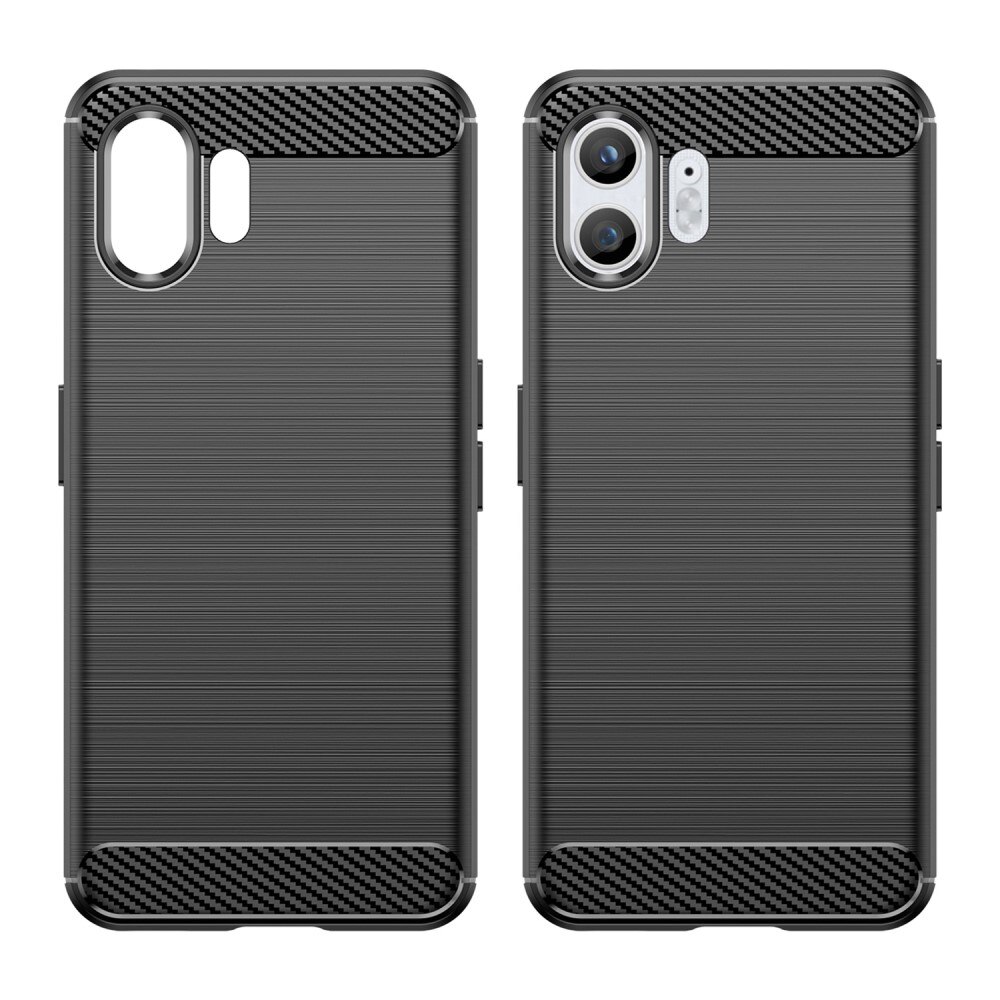 Nothing Phone 2 Cover TPU Brushed Black