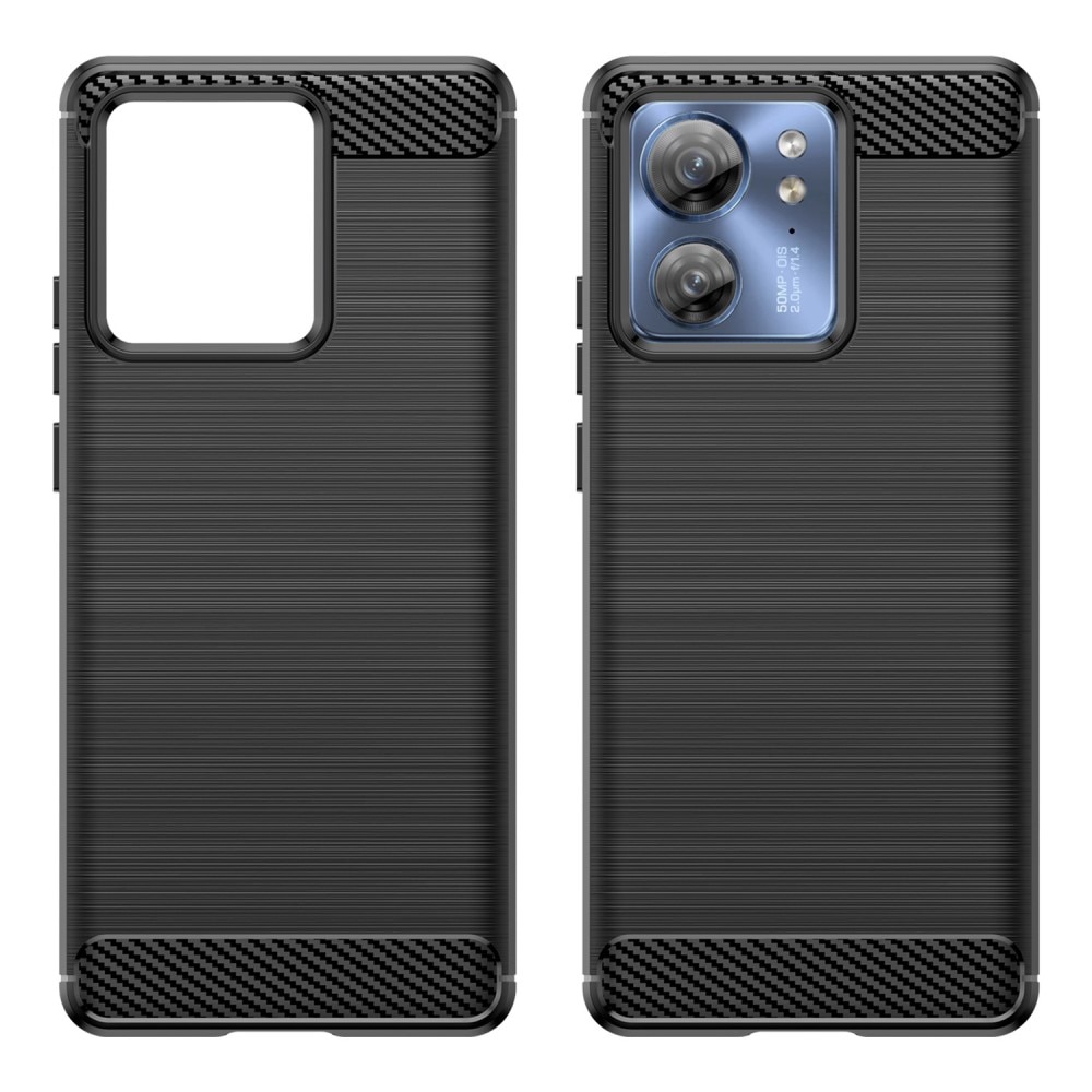 Motorola Edge 40 Cover TPU Brushed Black