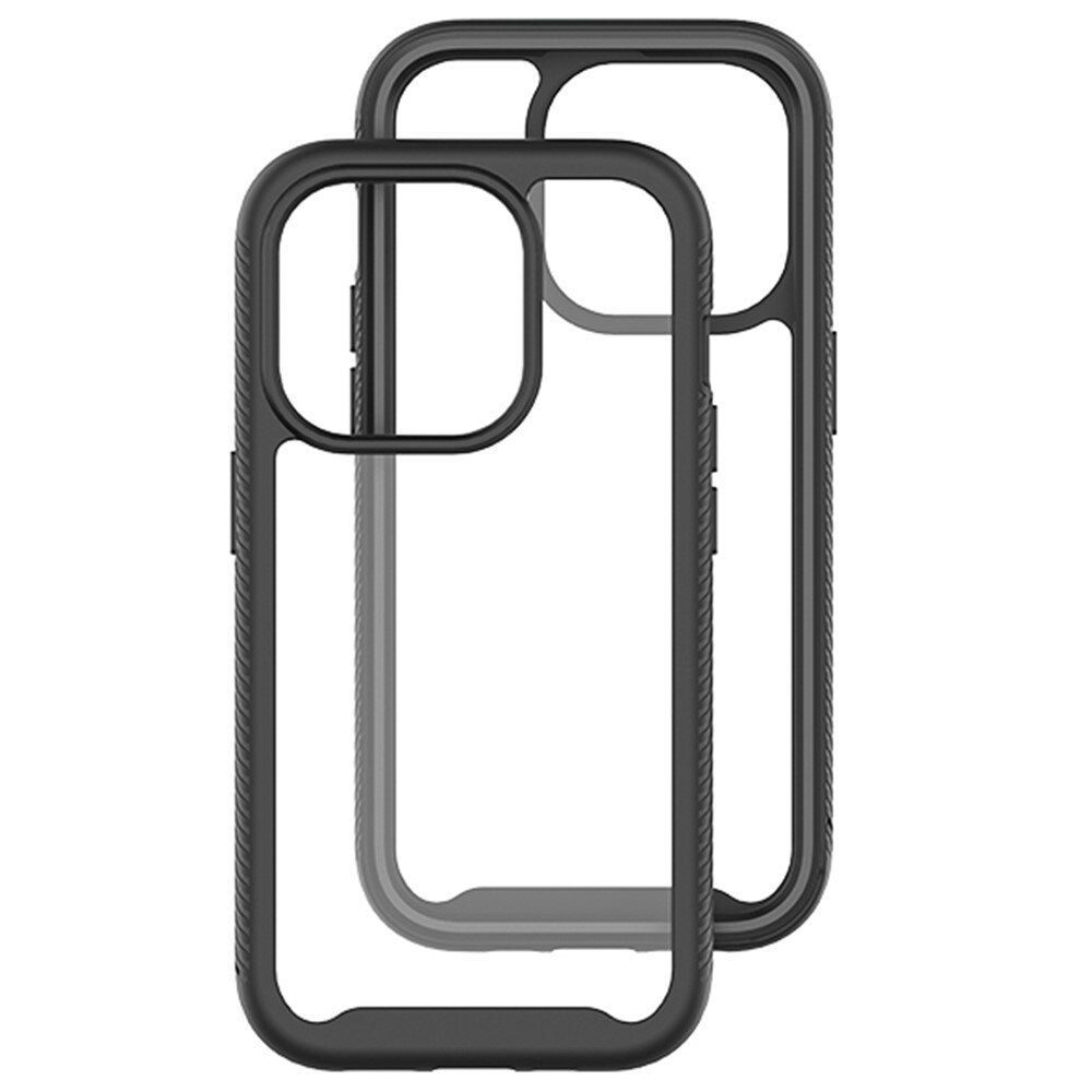 Full Cover Case iPhone 15 Pro Sort