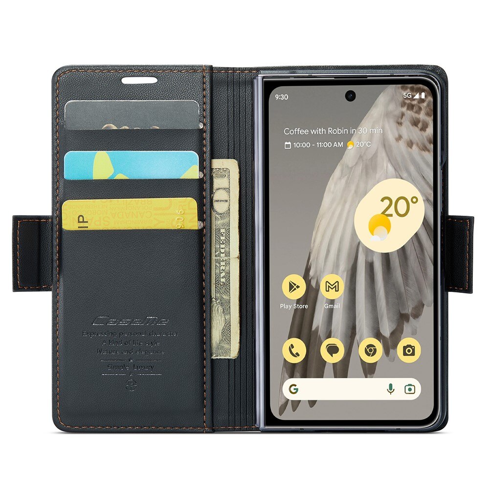 RFID blocking Slim Pung Etui Google Pixel Fold sort