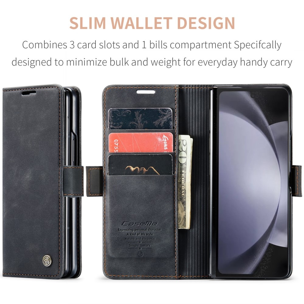 Slim Pung Etui Samsung Galaxy Z Fold 5 sort