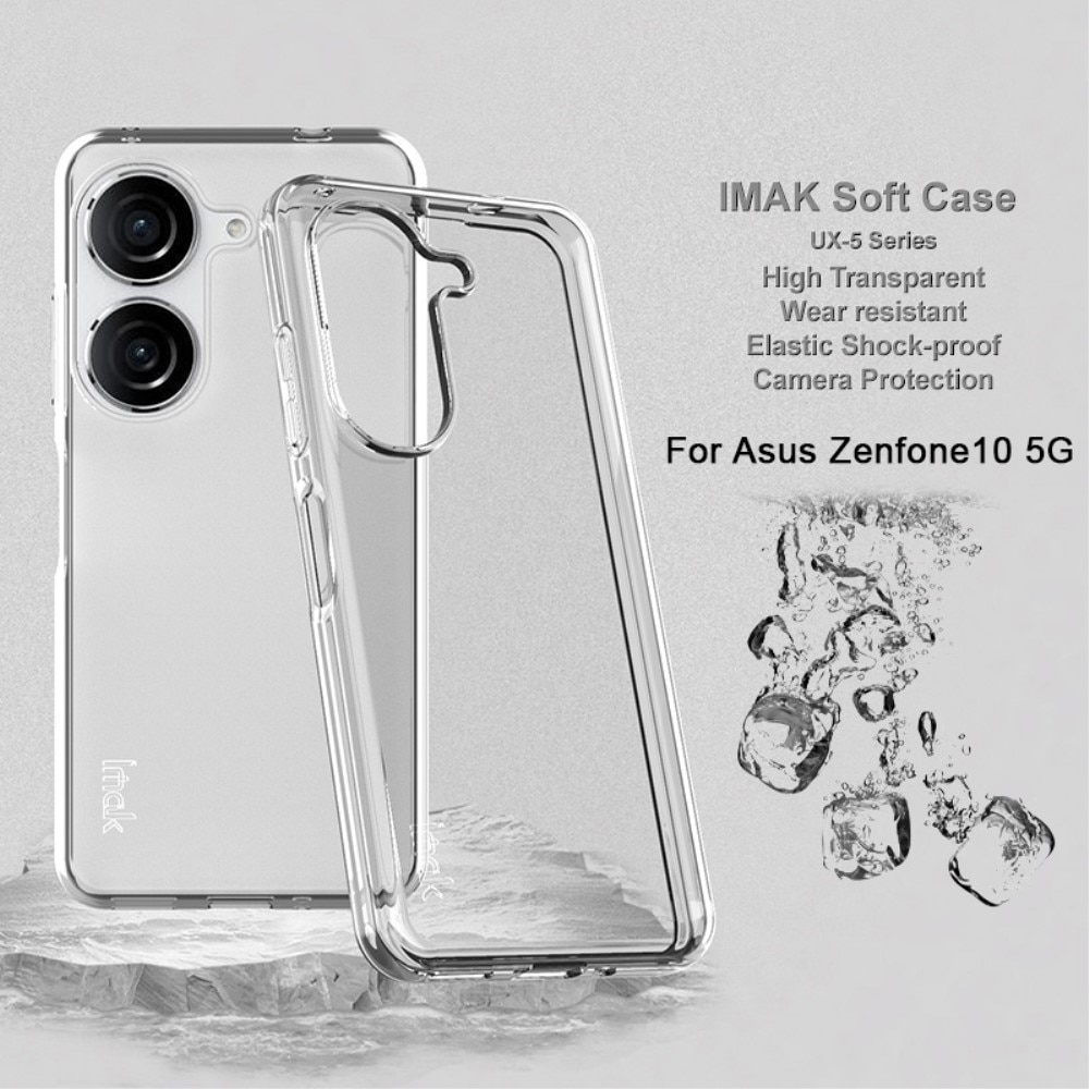 TPU Cover Asus ZenFone 10 Gennemsigtig