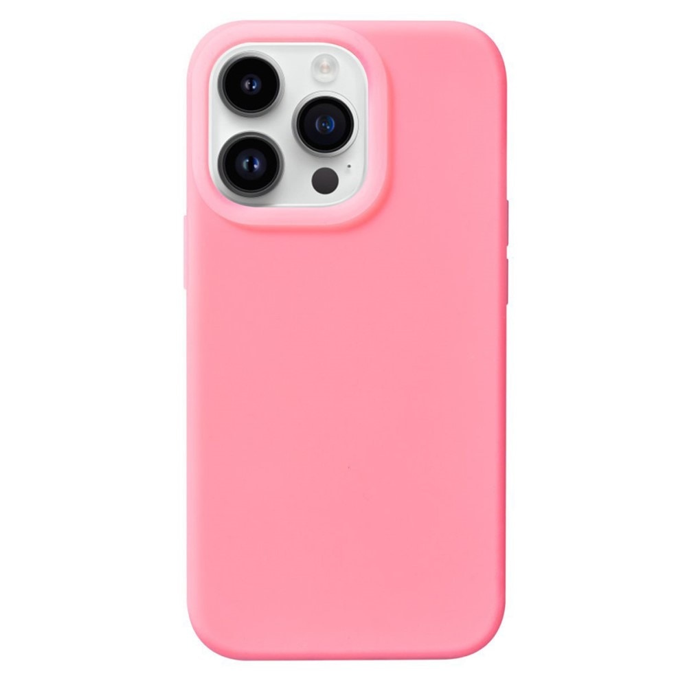 Cover Silikone Jelly iPhone 15 Pro Max lyserød