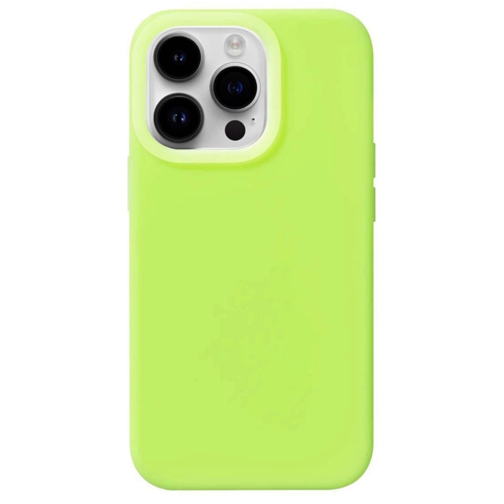 Cover Silikone Jelly iPhone 15 Pro grøn