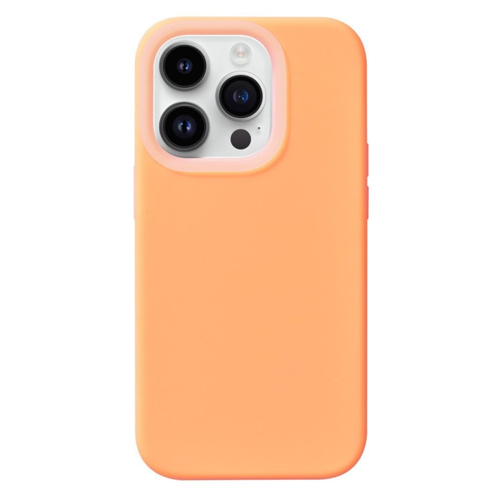 Cover Silikone Jelly iPhone 15 Pro orange