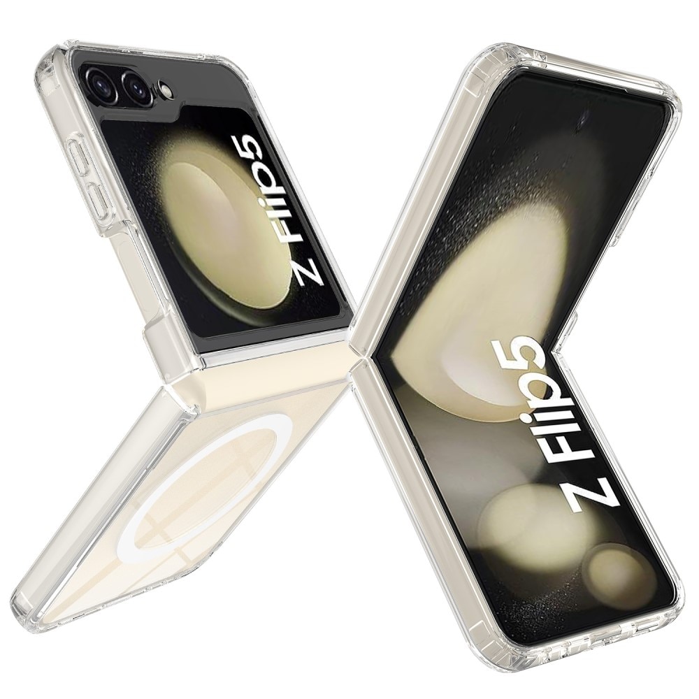 Hybridcover MagSafe Samsung Galaxy Z Flip 5  gennemsigtig