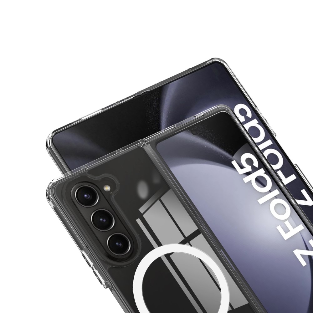 Hybridcover MagSafe Samsung Galaxy Z Fold 5  gennemsigtig