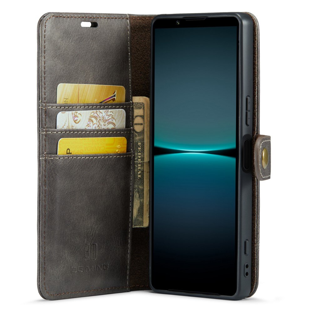 Magnet Wallet Sony Xperia 1 V Brown