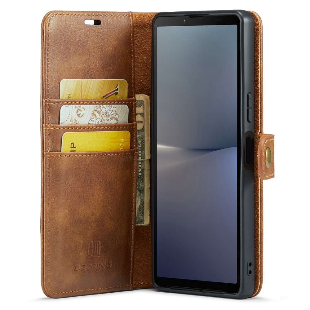 Magnet Wallet Sony Xperia 10 V Cognac
