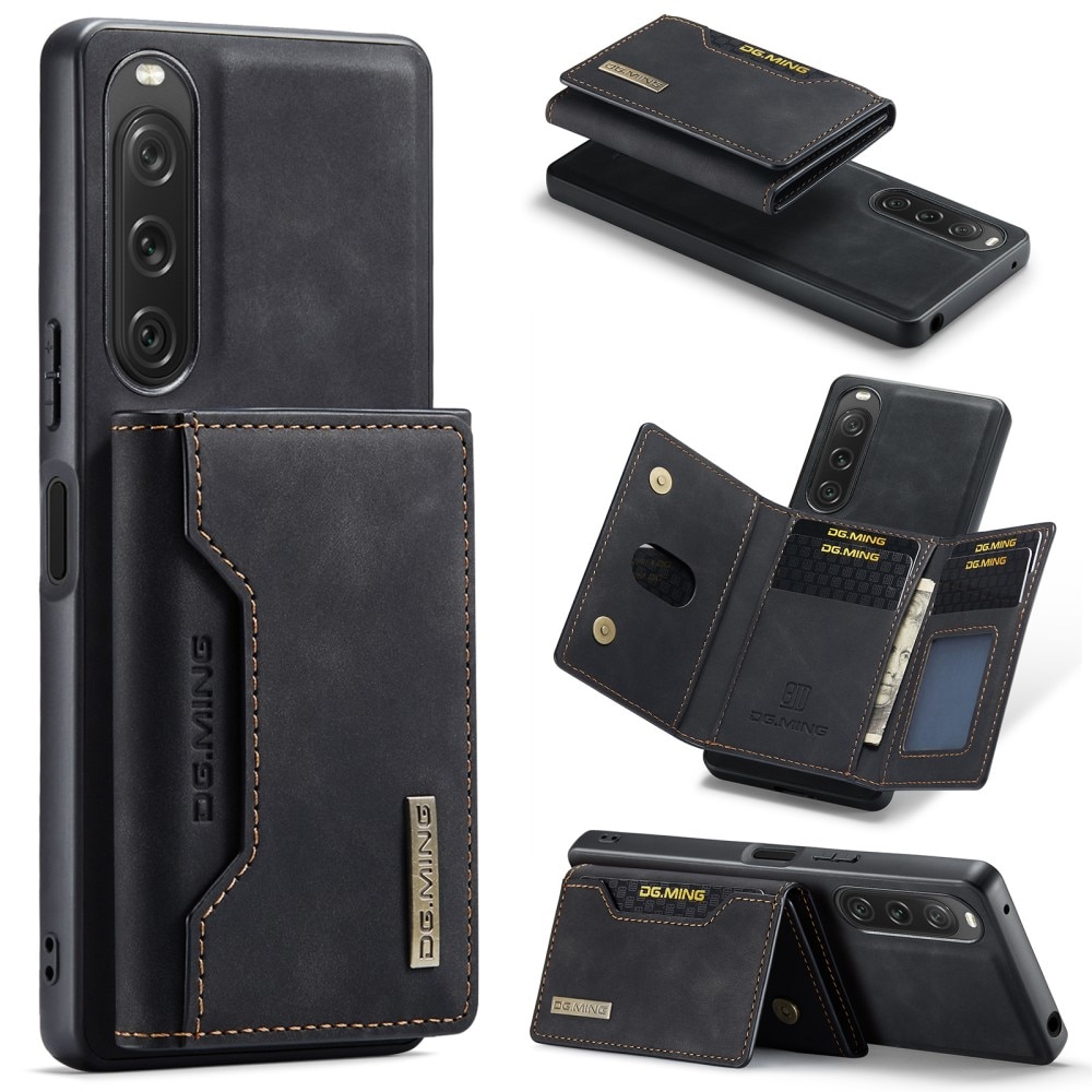 Magnetic Card Slot Case Sony Xperia 10 V Black