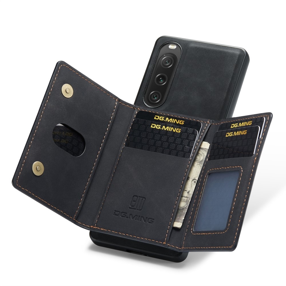 Magnetic Card Slot Case Sony Xperia 10 V Black