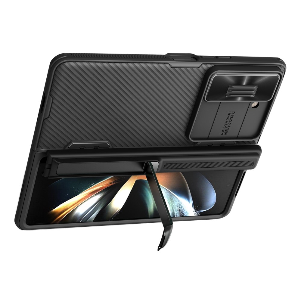 CamShield Fold Cover med Kickstand Samsung Galaxy Z Fold 5 sort