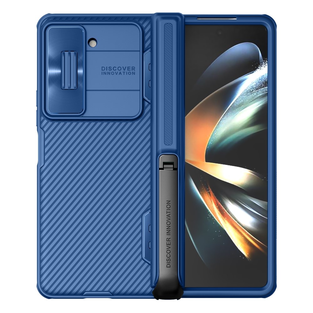 CamShield Fold Cover med Kickstand Samsung Galaxy Z Fold 5 blå