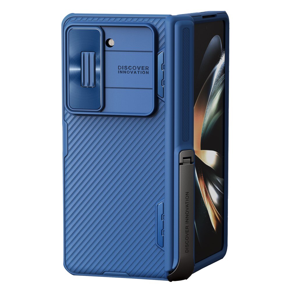 CamShield Fold Cover med Kickstand Samsung Galaxy Z Fold 5 blå