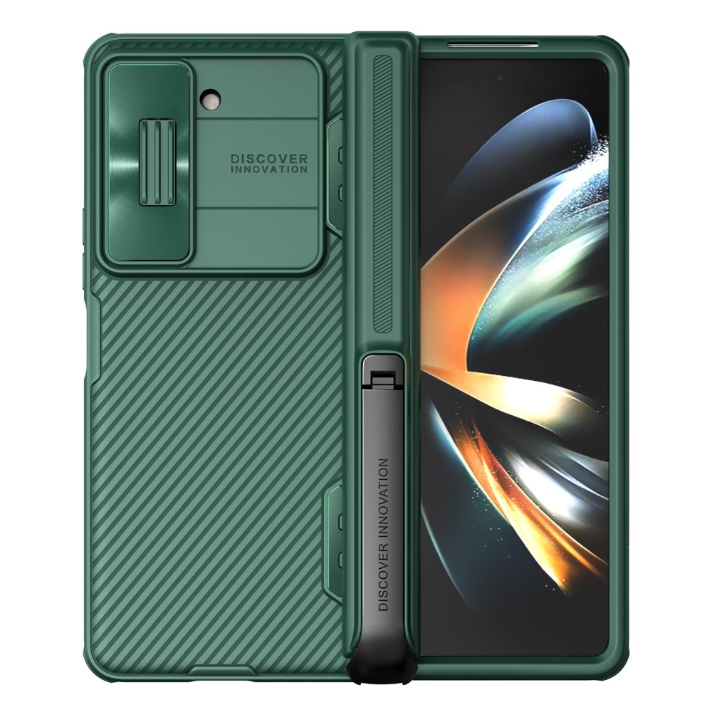 CamShield Fold Cover med Kickstand Samsung Galaxy Z Fold 5 grøn