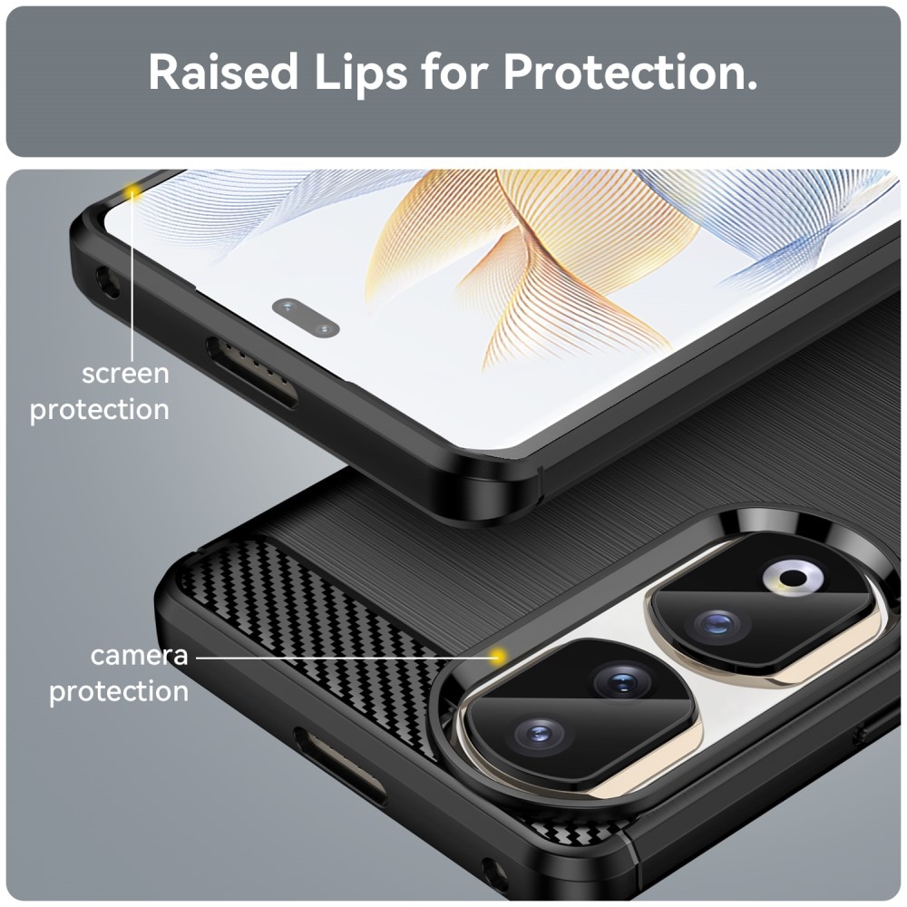  Honor 90 Pro Cover TPU Brushed Sort