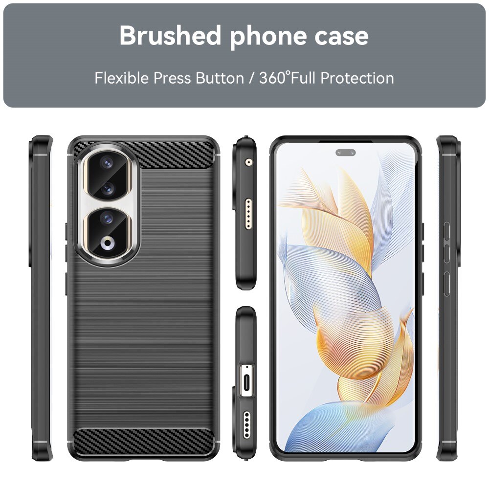 Honor 90 Pro Cover TPU Brushed Black