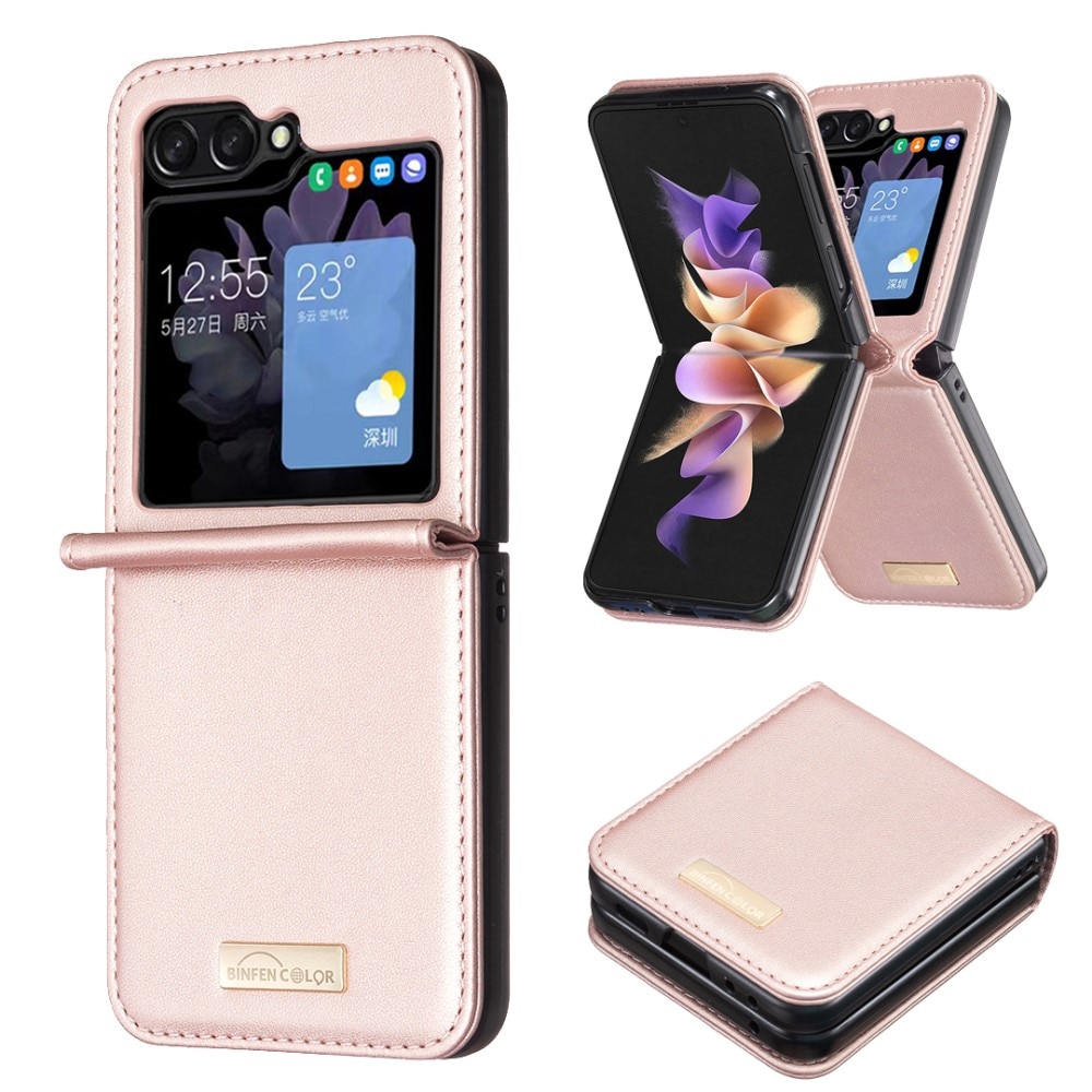 Etui Samsung Galaxy Z Flip 5 rose guld