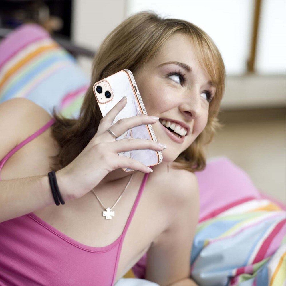 TPU Cover iPhone 15 Plus Flerfarvet/mønster