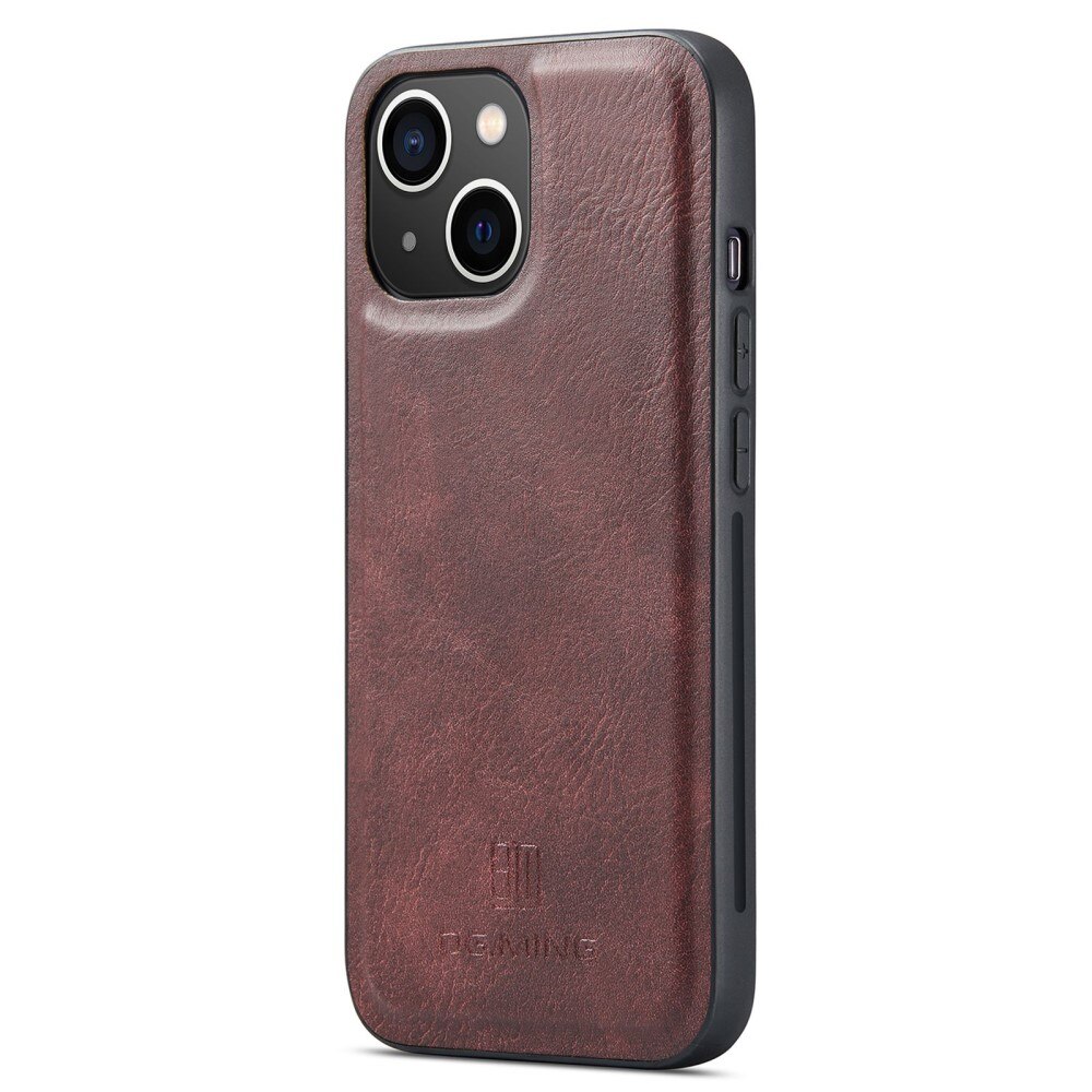 Magnet Wallet iPhone 15 Plus Rød