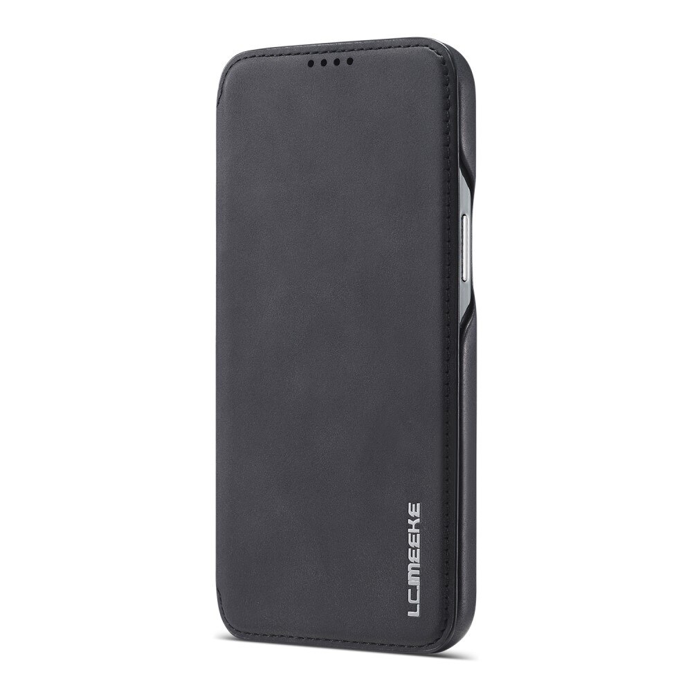 Slim Tegnebogsetui iPhone 15 Plus sort